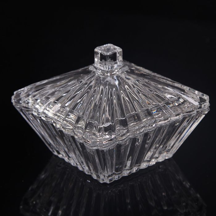 Сахарница 200 мл &quot;Званый приём&quot;, квадратная