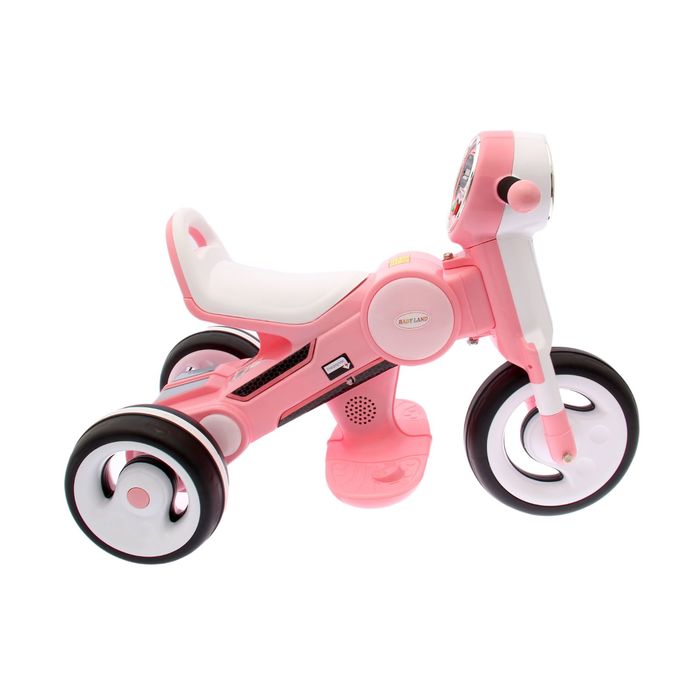 Электромобиль "Скутер", FM, USB, свет, МИКС