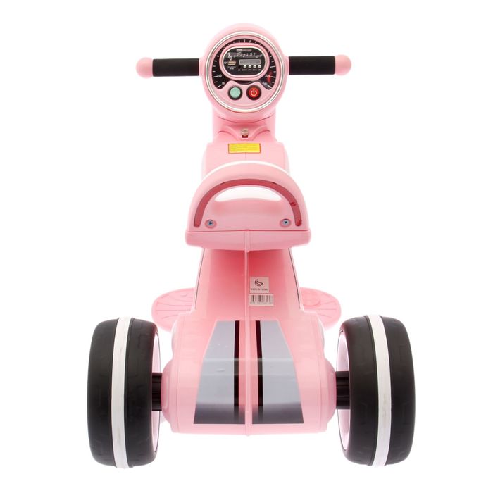 Электромобиль "Скутер", FM, USB, свет, МИКС