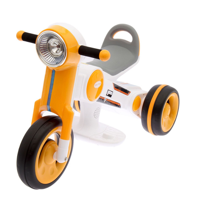 Электромобиль "Скутер", FM, USB, свет, МИКС
