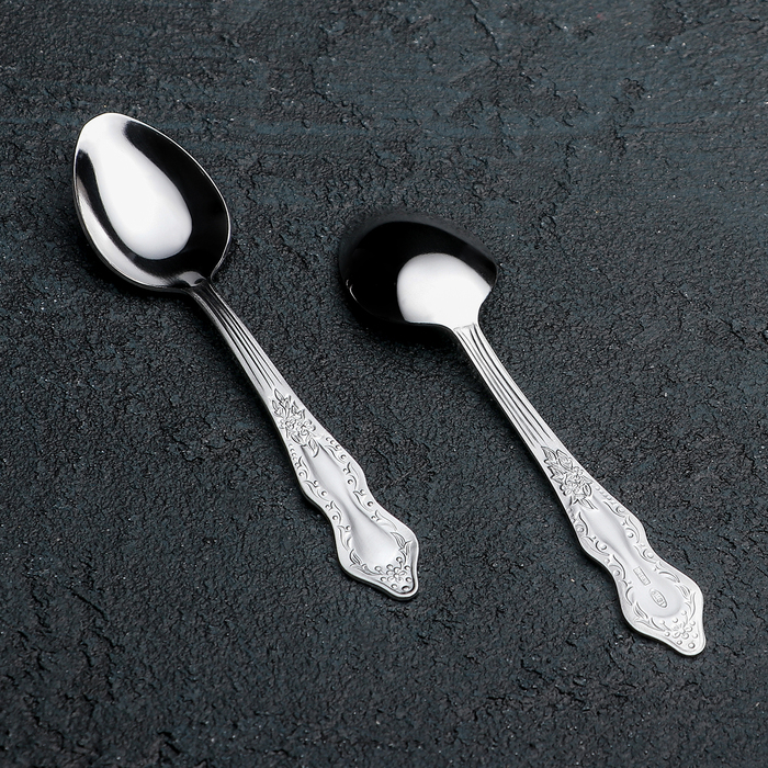 Ложка кофейная "Славяна", толщина 1,2 мм