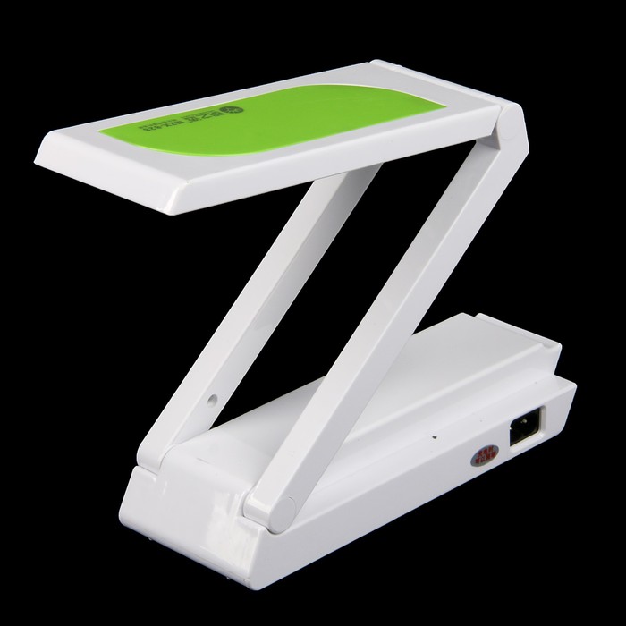 Лампа настольная складная LEDх24 3Вт АКБ шнур в компл. "Плавность" 17х6х4 см