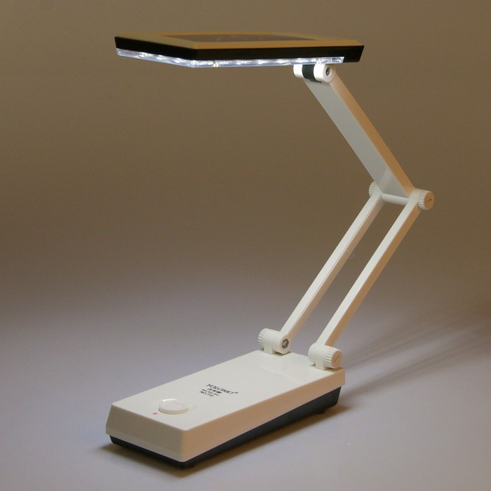 Лампа настольная от солн.батареи LEDх28 2Вт АКБ "Экология" 15,8х7х5,7 см