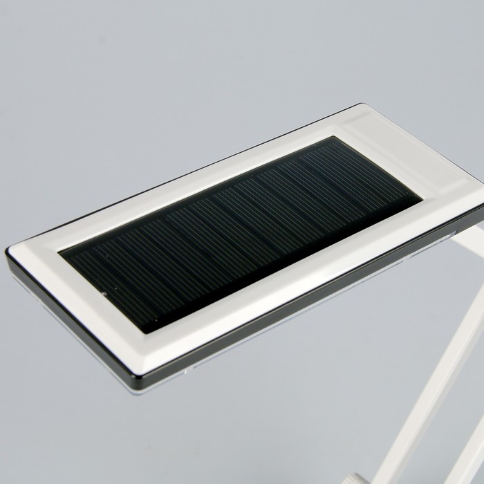 Лампа настольная от солн.батареи LEDх28 2Вт АКБ "Экология" 15,8х7х5,7 см