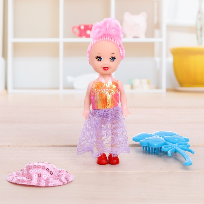 Кукла малышка "Милена" с аксессуарами, МИКС