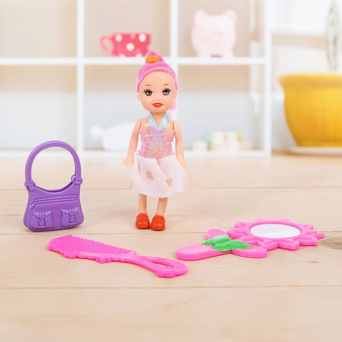 Кукла малышка "Кира" с аксессуарами, МИКС