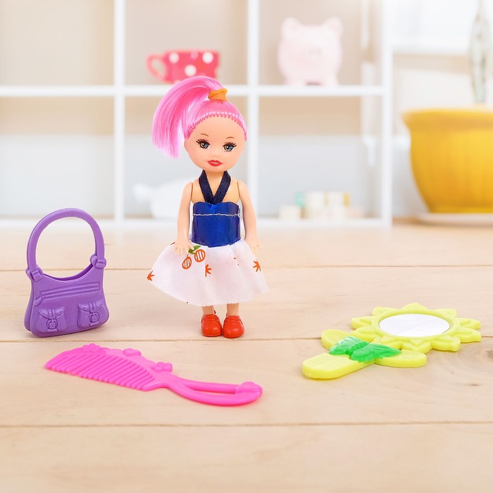 Кукла малышка "Кира" с аксессуарами, МИКС