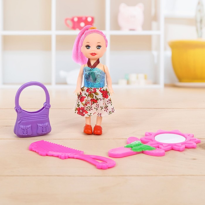 Кукла малышка "Кира" с аксессуарами, МИКС