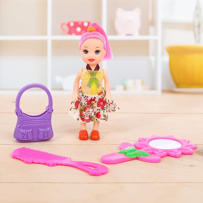 Кукла малышка "Кира" с аксессуарами, МИКС