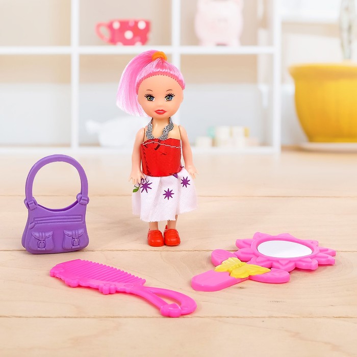 Кукла малышка "Кира" с аксессуарами, МИКС