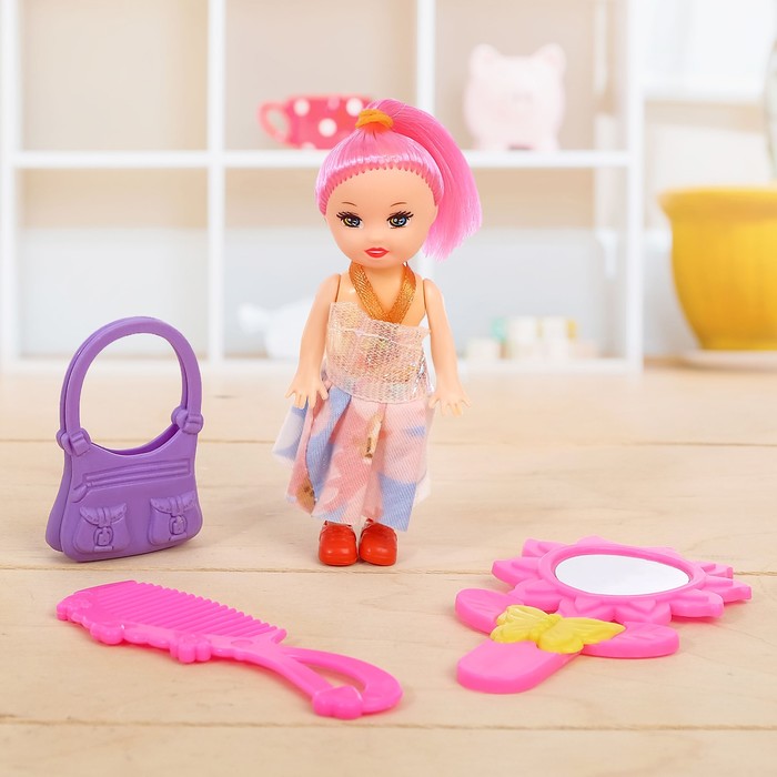 Кукла малышка "Кира" с аксессуарами, МИКС