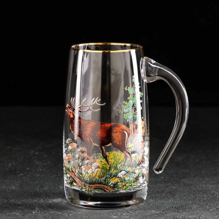 Кружка пивная 560 мл "Олень"