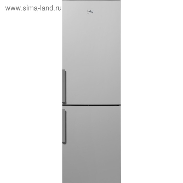 Холодильник Beko RCNK270K20S, двухкамерный, класс А+, 270 л, Full No Frost, серебристый холодильник бирюса w920nf двухкамерный класс а 310 л full no frost серый