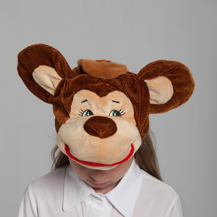 Карнавальная шапка "Обезьянка", р-р 54-57