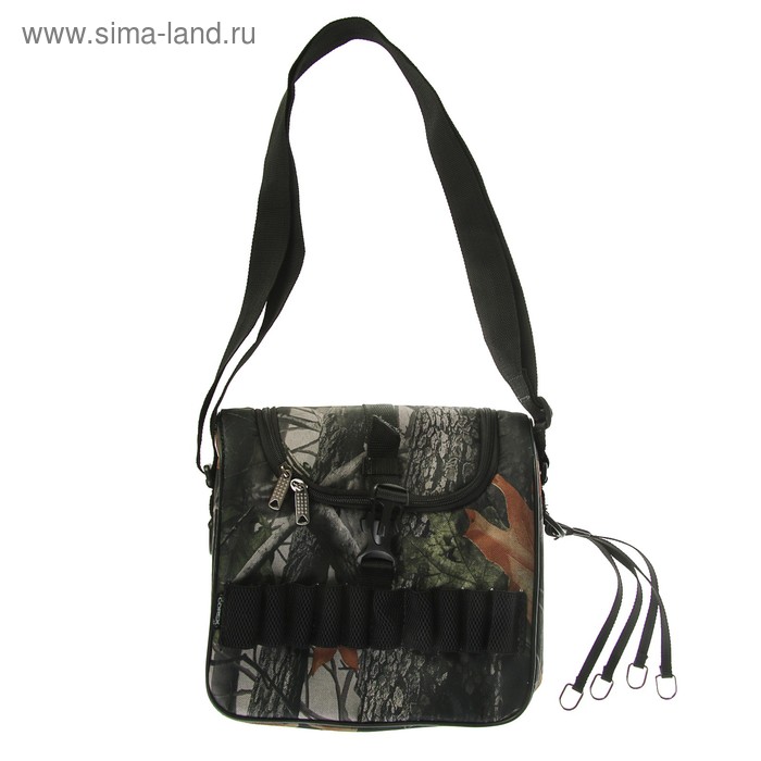 Ягдташ средний, камуфлированный, с утятницей, микс