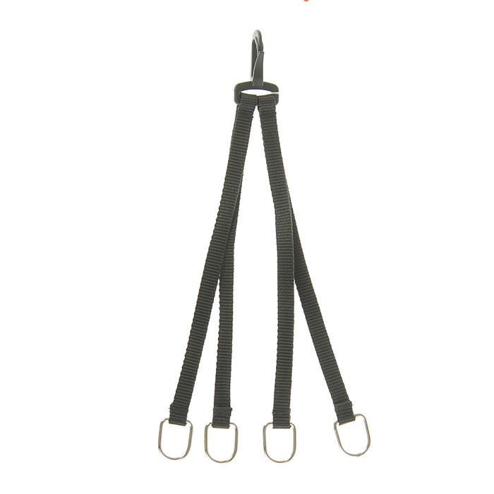 Подвязка утиная, с карабином, на 4 хвоста