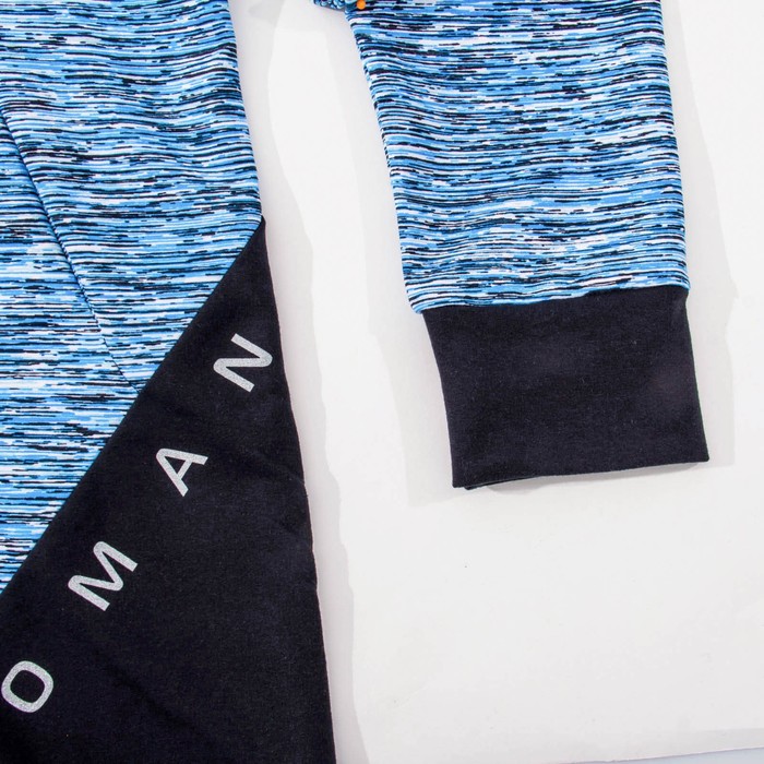 Комплект женский (толстовка, брюки) Мадам-2 цвет голубой, р-р 48