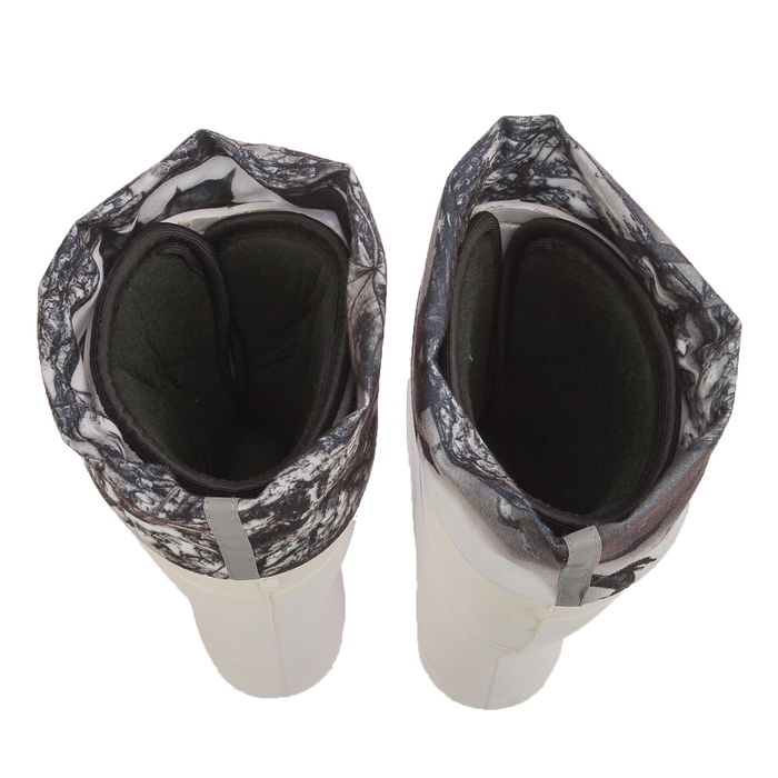 Сапоги с утепляющей вставкой, до -60 °С, размер 44, цвет белый