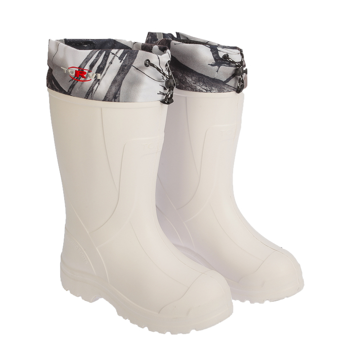 Сапоги меховые, 4-слойный вкладыш, до -45 °С, размер 43, цвет белый