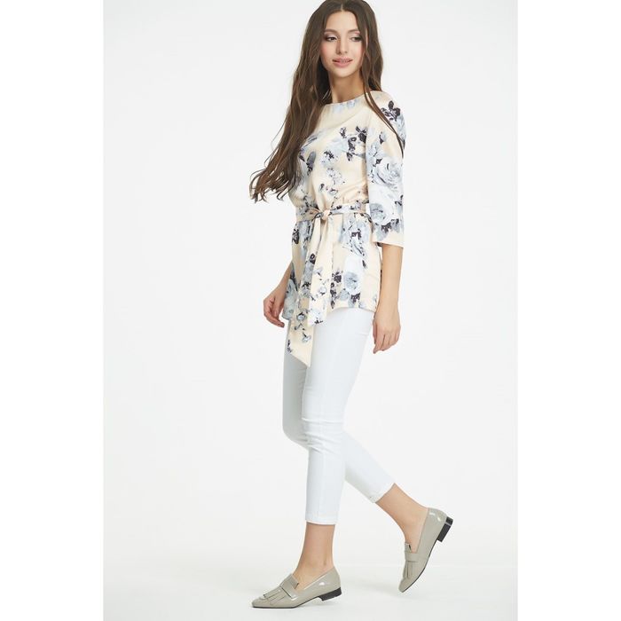 Блуза женская, размер 42, цвет персиковый 208-11