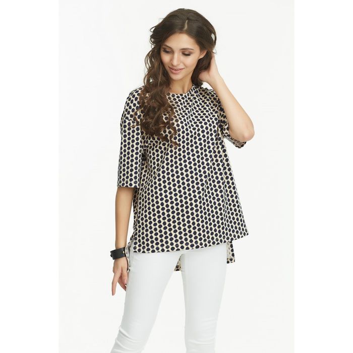 Блуза женская, размер 40, цвет бежевый 534-08