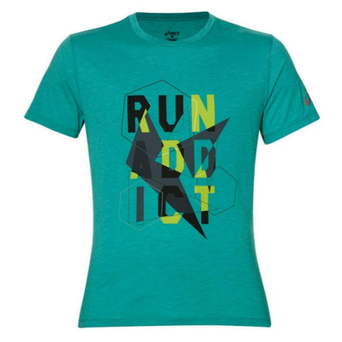 Футболка для бега ASICS 141265 4031 GRAPHIC SS TOP   M