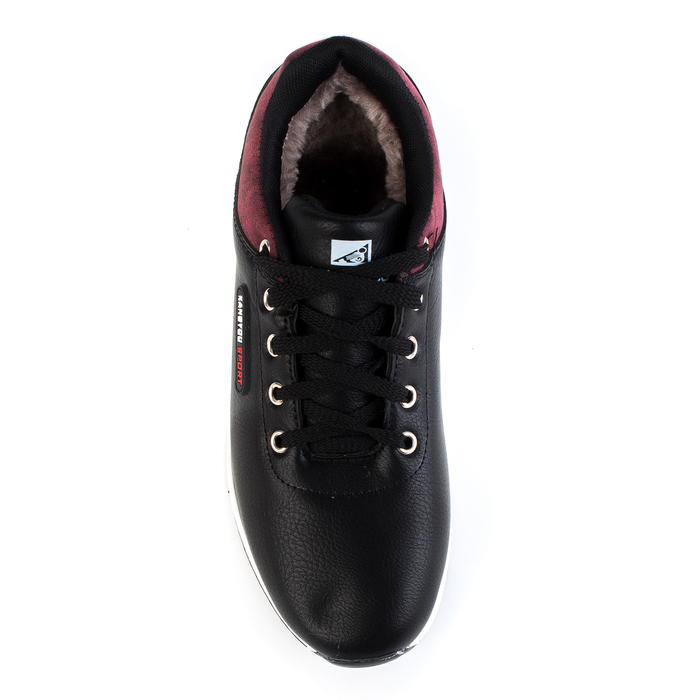 Кроссовки зимние мужские (KANGYOU) арт. 1042-1, Чёрный, размер 44