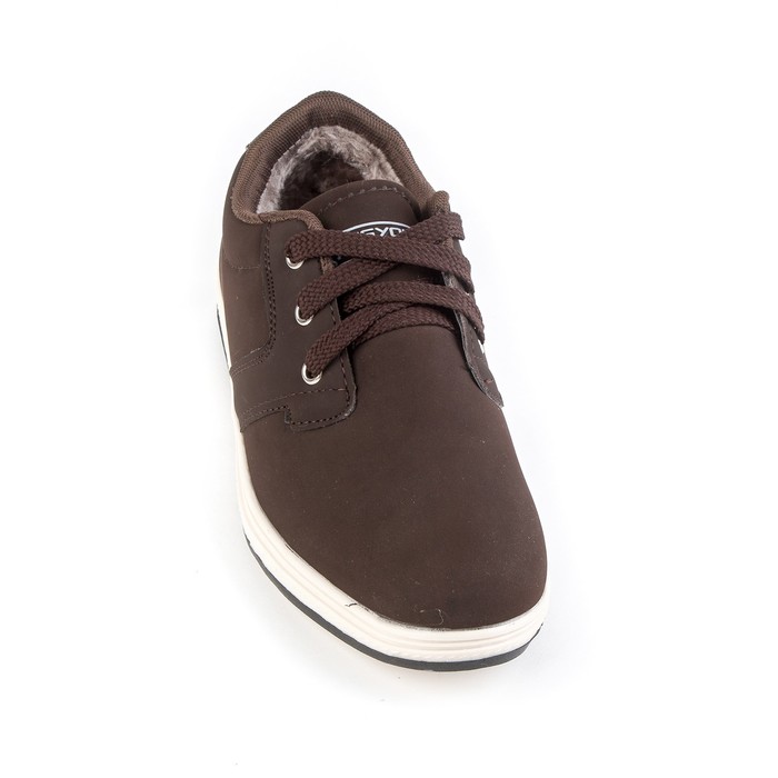 Кроссовки зимние мужские (KANGYOU) арт. 1043-7, Коричневый, размер 43