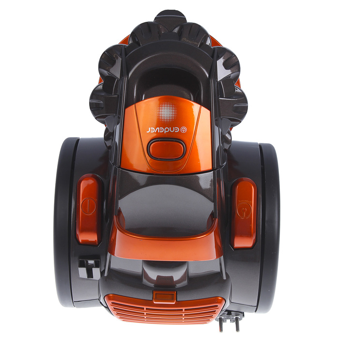 Пылесос Endever SkyClean VC-570, 2200 Вт, мощность всасывания 400 Вт, 4 л, серо-оранжевый