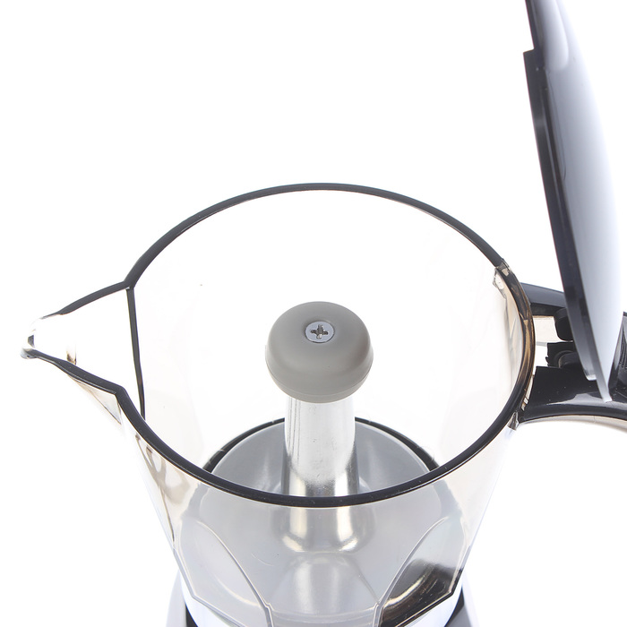 Кофеварка гейзерная электрическая Endever Costa-1020, 480 Вт, 0.3 л, черный