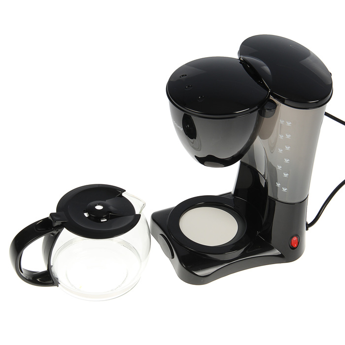 Кофеварка Endever Costa-1042, 900 Вт, 1.2 л, черный