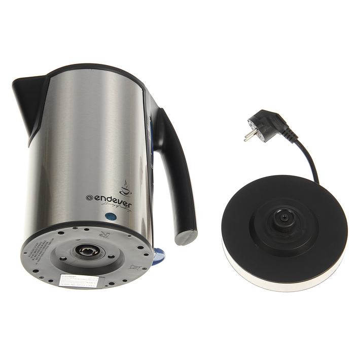 Чайник электрический Endever Skyline KR-224S, 1.7 л, 2200 Вт, серый