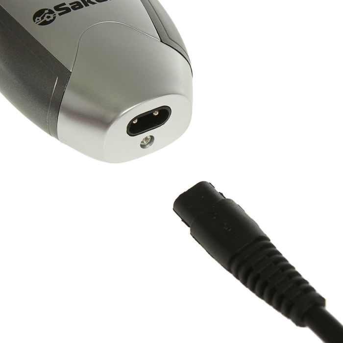 Электробритва Sakura SA-5416SG, 2 сетки, сухое бритье, триммер, акуумулятор