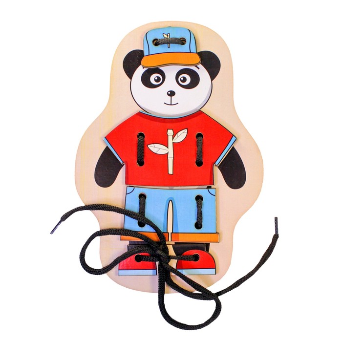 Шнуровка  "Панда"
