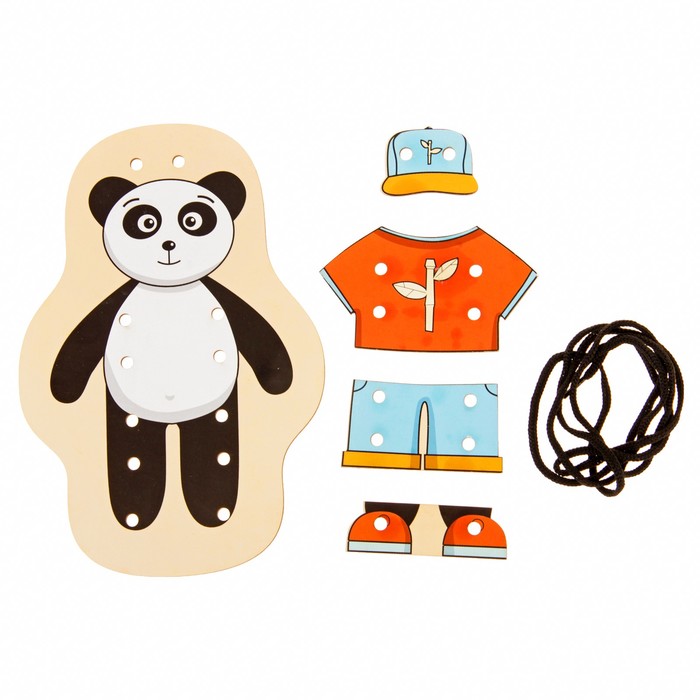 Шнуровка "Панда"