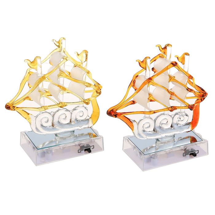 Корабль сувенирный малый «Трёхмачтовый» на подставке, микс, 5 × 12 × 12 см