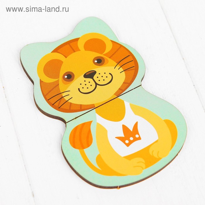 Развивающая игра «Весёлые половинки», рисунок наклеен