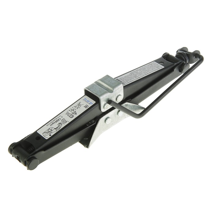 Домкрат ромбический, 1,2 т, винтовой, универсальный, подъем 75-345 мм