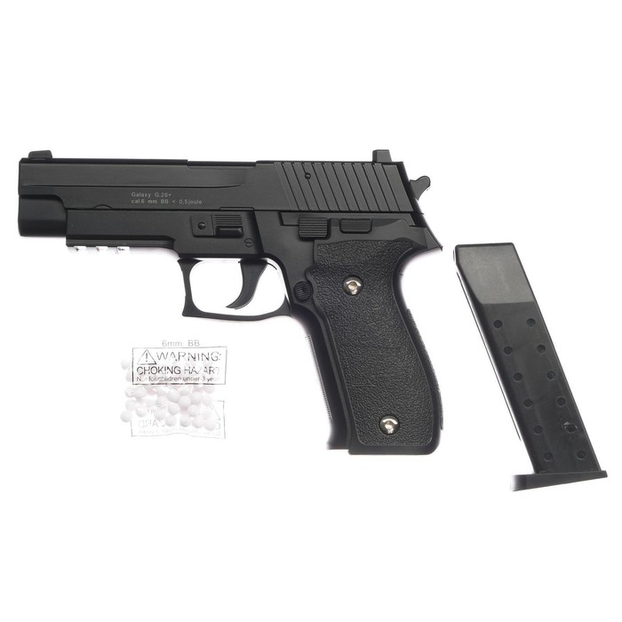 

Пистолет страйкбольный "Galaxy" Sig Sauer 226, кал. 6 мм