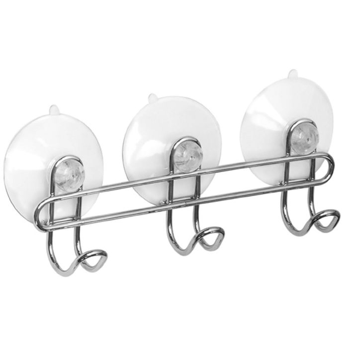 Крючок на присоске тройной