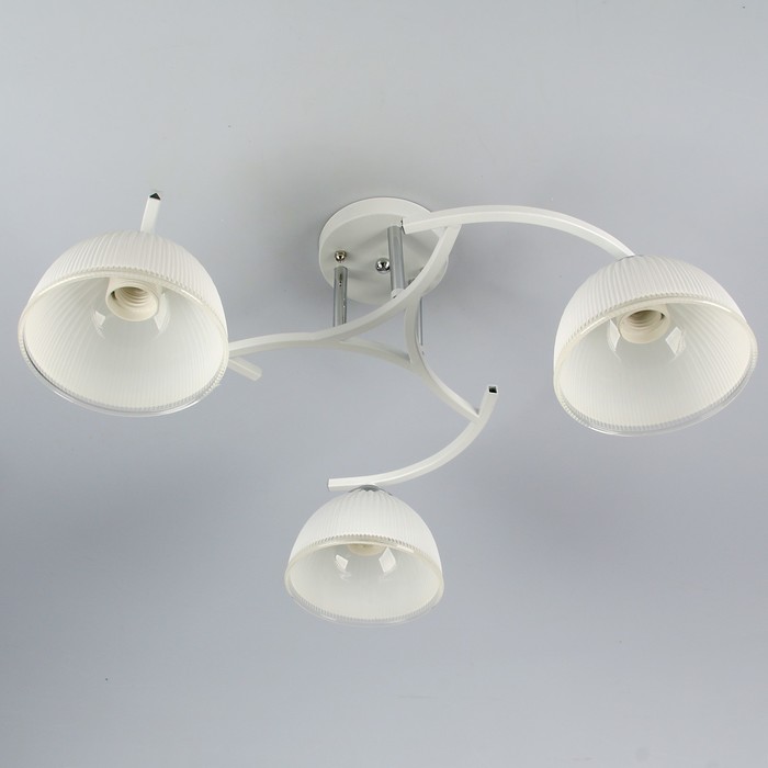 Люстра C083-3 "Валери" E27 3х40Вт белый 44х34х26 см