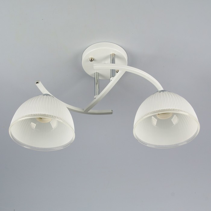 Люстра C083-2 "Валери" E27 2х40Вт белый 51х38х26 см