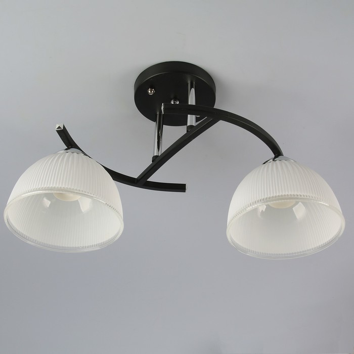 Люстра C083-2 "Валери" E27 2х40Вт черный 51х38х26 см