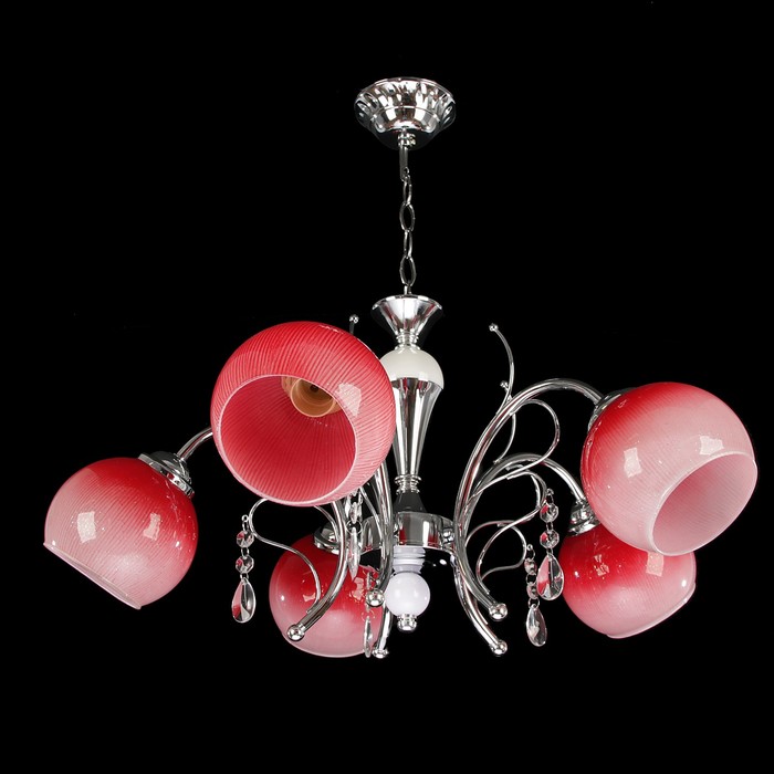 Люстра 6831/5B "Бордо" E27 5х60Вт золото 55х55х32 см