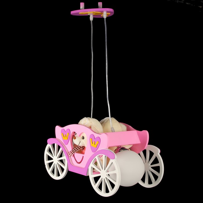 Люстра "Карета", Е14, 2 × 60 Вт, 45 × 24 × 69 см