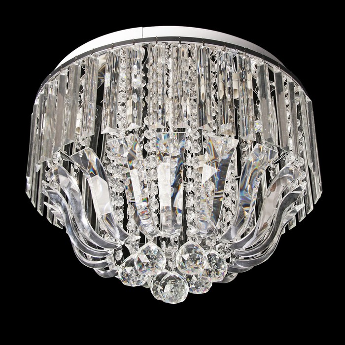 Люстра "Анджел" E14 4х40Вт белый свет 40х40х25 см (пульт в комплекте)