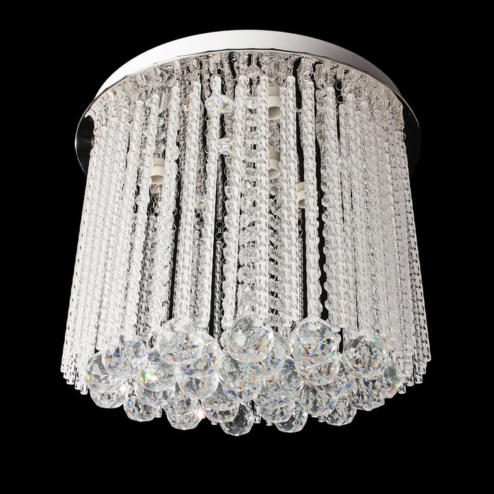 Люстра "Анастэйс" E14 4х40Вт белый свет 40х40х25 см (пульт в комплекте)