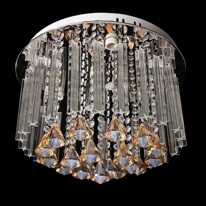 Люстра "Анджелайн" E143 4х40Вт белый свет 40х40х30 см (пульт в комплекте)