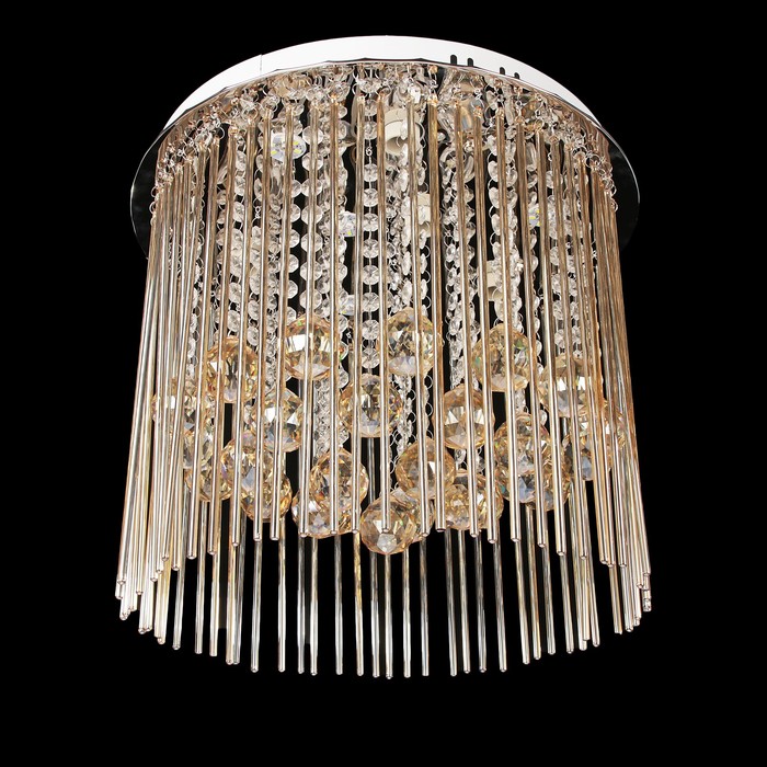 Люстра "Аннет" E14 4х40Вт белый свет 40х40х40 см (пульт в комплекте)