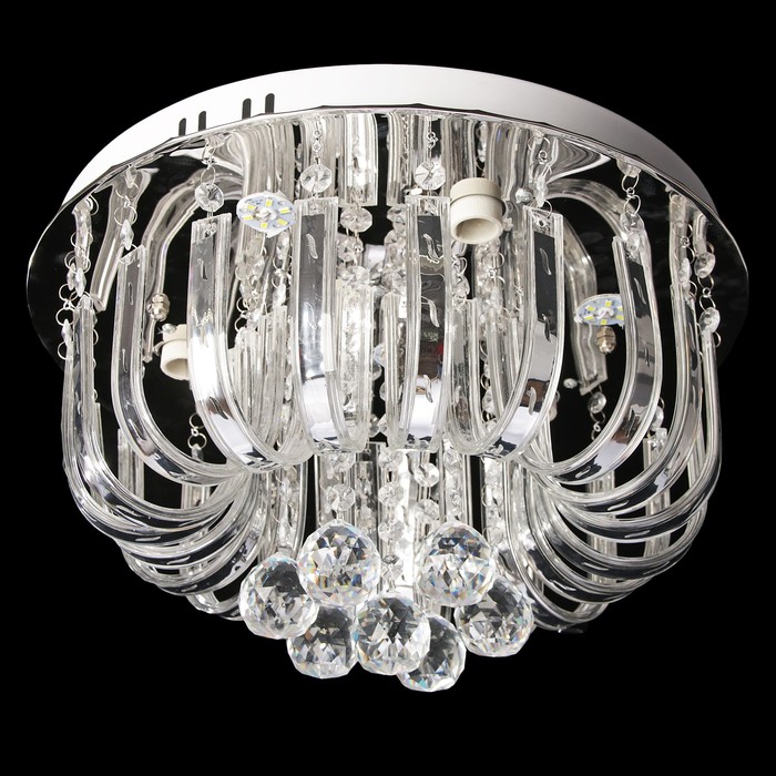 Люстра "Аполлин" E14 4х40Вт белый свет 40х40х40 см (пульт в комплекте)